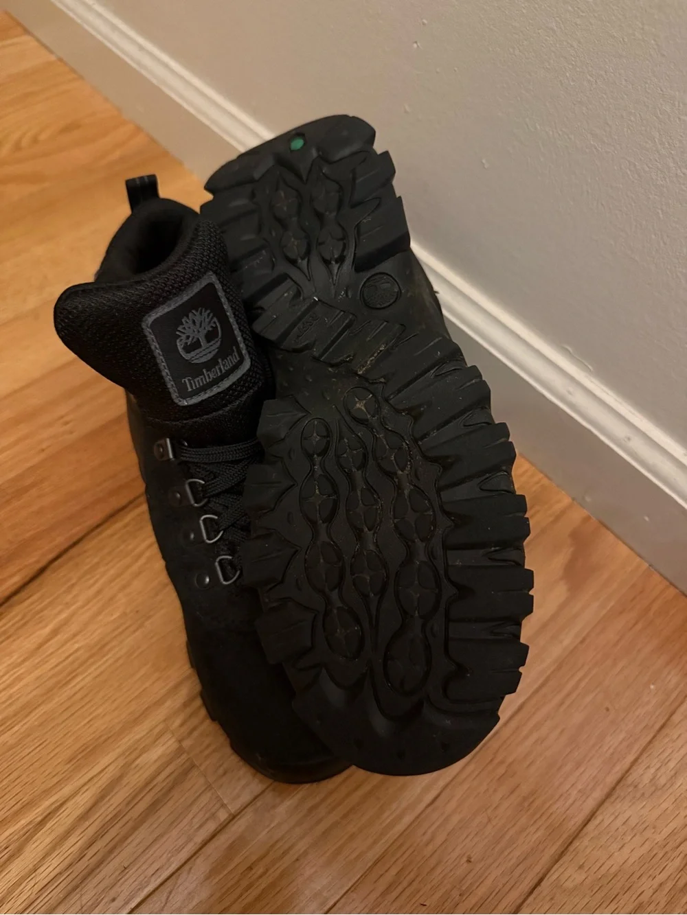 Timberland Black Men's Rugged Lace-Up Boots